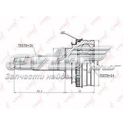 CO7509A Lynxauto junta homocinética externa dianteira