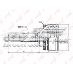CO7558A Lynxauto junta homocinética externa dianteira