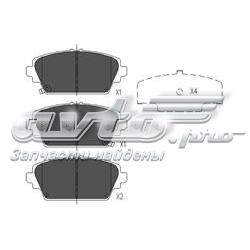 KBP-2012 Kavo Parts sapatas do freio dianteiras de disco