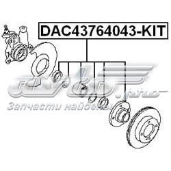 DAC43764043KIT Febest Подшипник ступицы передней