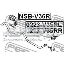 Втулка стабилизатора заднего Febest NSBV36R