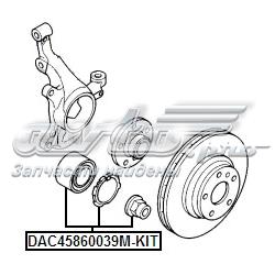 Купить DAC45860039MKIT Febest Подшипник передней ступицы