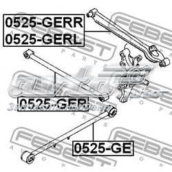 Тяга задней подвески продольная нижняя Febest 0525GE
