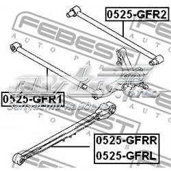 Рычаг (тяга) задней подвески продольный нижний правый 0525GFRR Febest