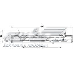 95HBY34560915L Febest Сальник полуоси переднего моста левой