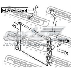 Купить FDAHCB4 Febest Шланг радиатора охлаждения нижний