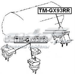 Подушка двигателя передняя Febest TMGX93FR