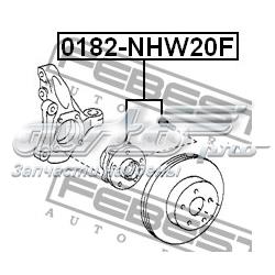 Cubo dianteiro Toyota Prius NHW20