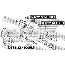 Направляющая суппорта переднего 0174JZX100FL Febest