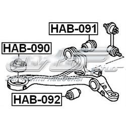 Сайлентблок нижній передньої підвіски HAB092 FEBEST