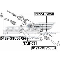 Наконечник рулевой тяги Febest 0121GSV50RH