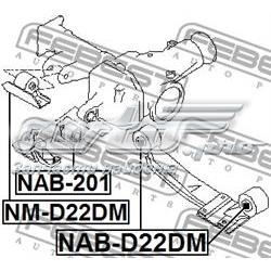 Сайлентблок траверси кріплення переднього редуктора NABD22DM FEBEST