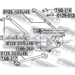 Тяга поперечная задней подвески 01251GSU45 Febest