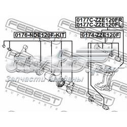 Ремкомплект переднего суппорта 0174ZZE120F Febest