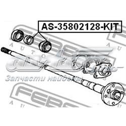 Подшипник задней ступицы AS35802128KIT Febest