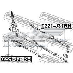Рулевой наконечник 0221J31RH Febest