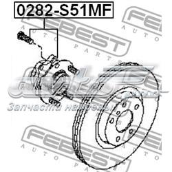 Передняя ступица 0282S51MF Febest