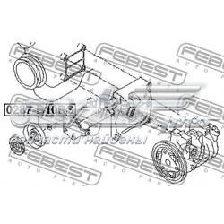 Натяжной ролик 0287B10RS Febest
