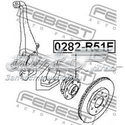 Купить 0282R51F Febest Ступица переднего колеса