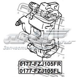 0177FZJ105FL Febest Тормозной суппорт задний левый