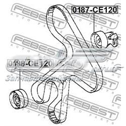 Ролик натягувача ременя ГРМ 0187CE120 FEBEST