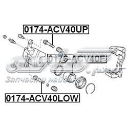 0174ACV40LOW Febest Направляющая суппорта переднего нижняя