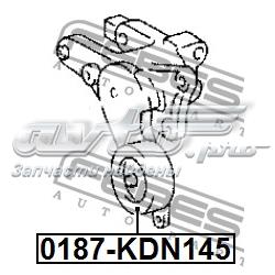 Ролик натягувача приводного ременя 0187KDN145 FEBEST