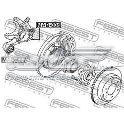 Сайлентблок цапфы задней MAB003 Febest
