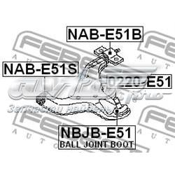 NABE51S Febest Сайлентблок нижнего переднего рычага