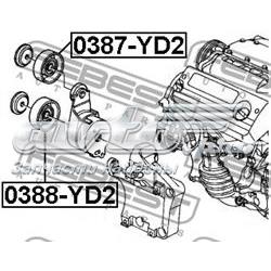 Ролик паразитный Febest 0388YD2