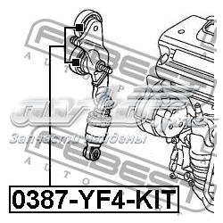 Купить 0387YF4KIT Febest Натяжитель приводного ремня