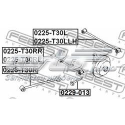 Тяга поперечная задней подвески 0225T30LLH Febest
