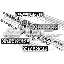 Guia superior de suporte traseiro Toyota Corolla E12