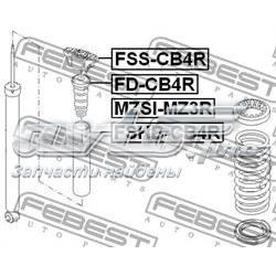 1321003 Ford pára-choque (grade de proteção de amortecedor traseiro)