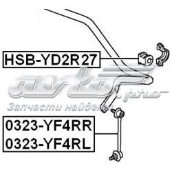 FEBEST HSBYD2R27 втулка стабилизатора заднего Acura MDX
