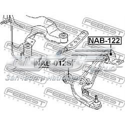 NAB012S Febest bloco silencioso dianteiro do braço oscilante inferior