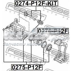 Купить 0276P12F Febest Поршень суппорта тормозного переднего