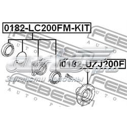 Ступичный подшипник передний Febest 0182LC200FMKIT