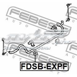Втулка стабилизатора переднего, правая Febest FDSBEXPF