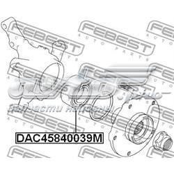 DAC45840039M Febest Подшипник ступицы передней