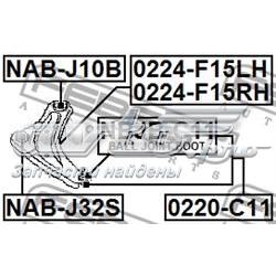 Рычаг передней подвески левый 0224F15LH Febest