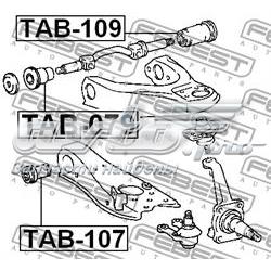 Сайлентблок переднего нижнего рычага Febest TAB107