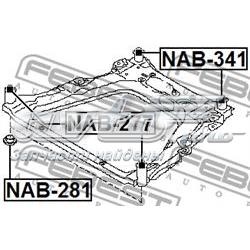 Сайлентблок (подушка) передней балки (подрамника) NAB341 Febest