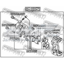 Kit de reparação de suporte do freio dianteiro Mitsubishi Outlander 3 GF, GG