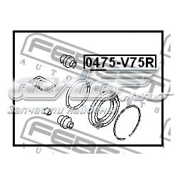 Купить 0475V75R Febest Ремкомплект суппорта тормозного, заднего