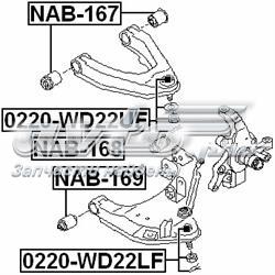 Верхние шаровые Febest 0220WD22UF
