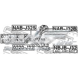 Пыльник опоры шаровой нижней NBJBJ32 Febest