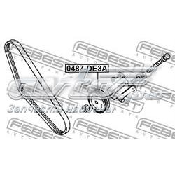 Rolo de reguladora de tensão da correia de transmissão Mitsubishi Pajero K90