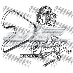 Ролик натяжителя ременя агрегатів 0487EA3A FEBEST