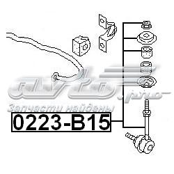 Montante de estabilizador traseiro Nissan Sunny 3 N14